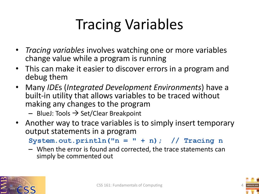 Css 161 fundamentals of computing ppt download
