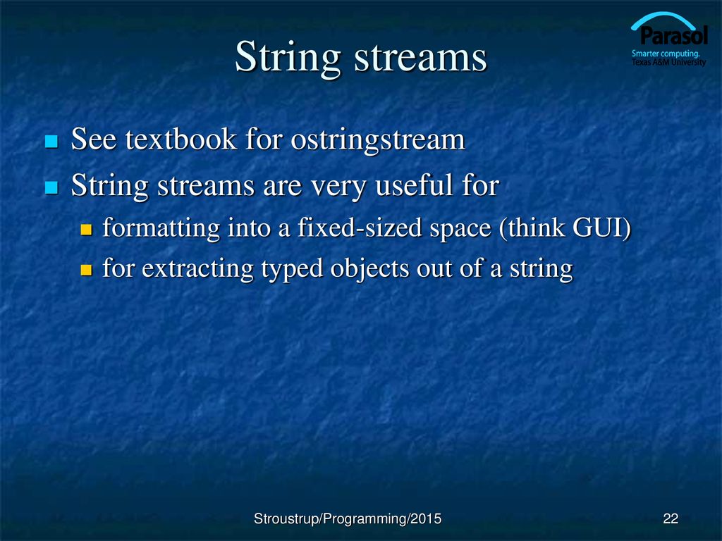 Chapter 11 Customizing I/O - ppt download