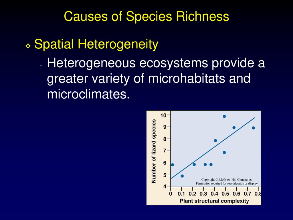 Causes of Species Richness