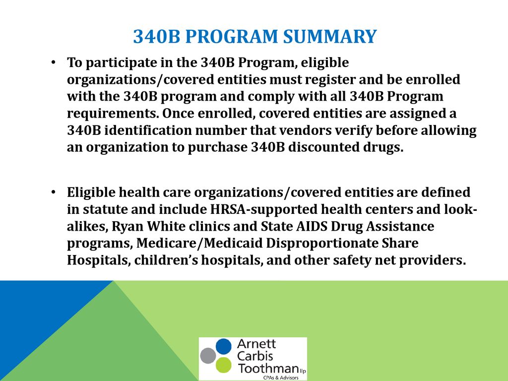 340b drug discount program ppt download
