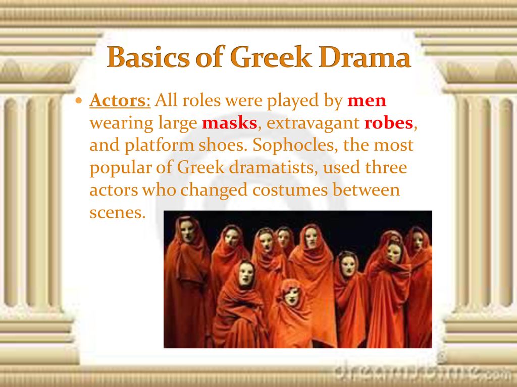 Basics of Greek Drama