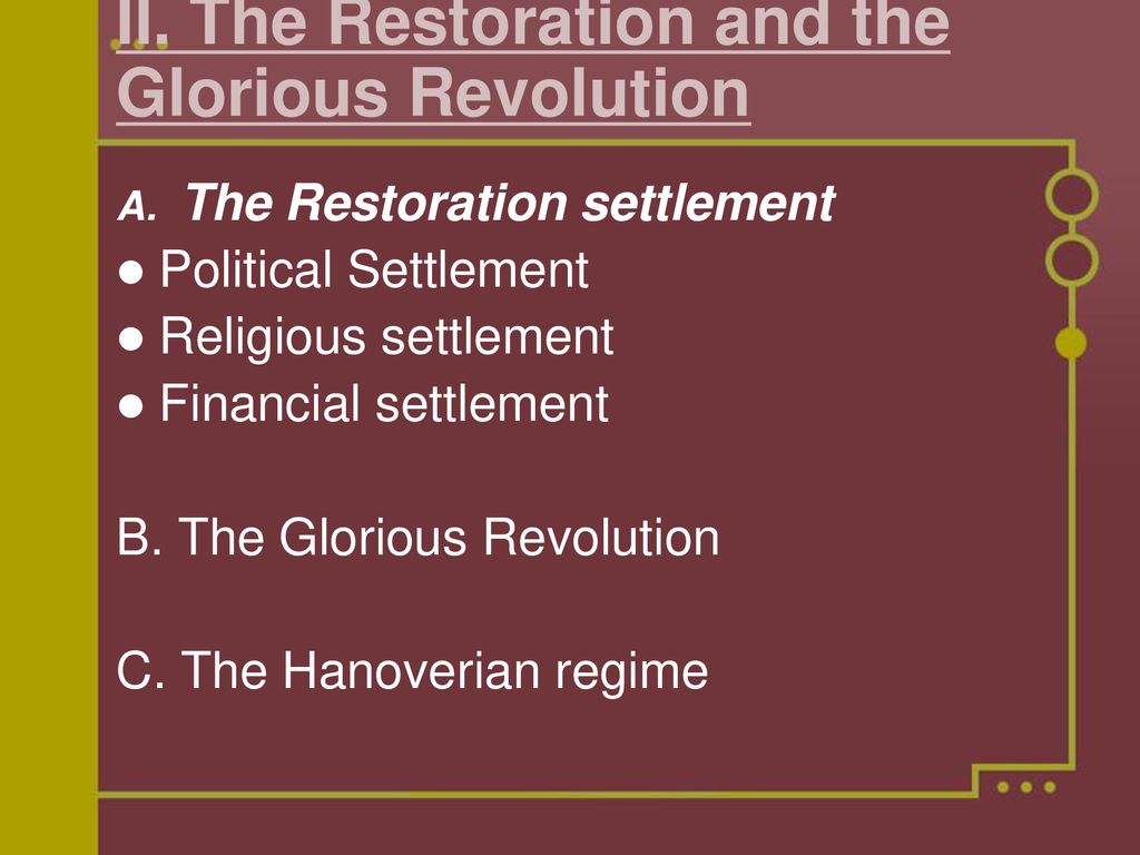 English Political Revolution - ppt download