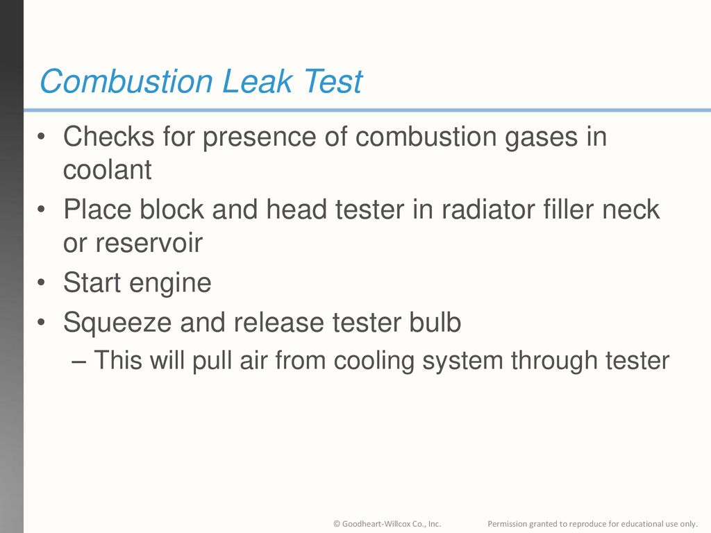 48 Chapter Cooling System Testing Maintenance And Repair Ppt Download