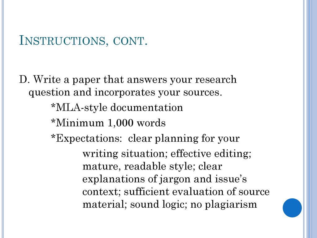 Research paper annotated bibliography ppt download