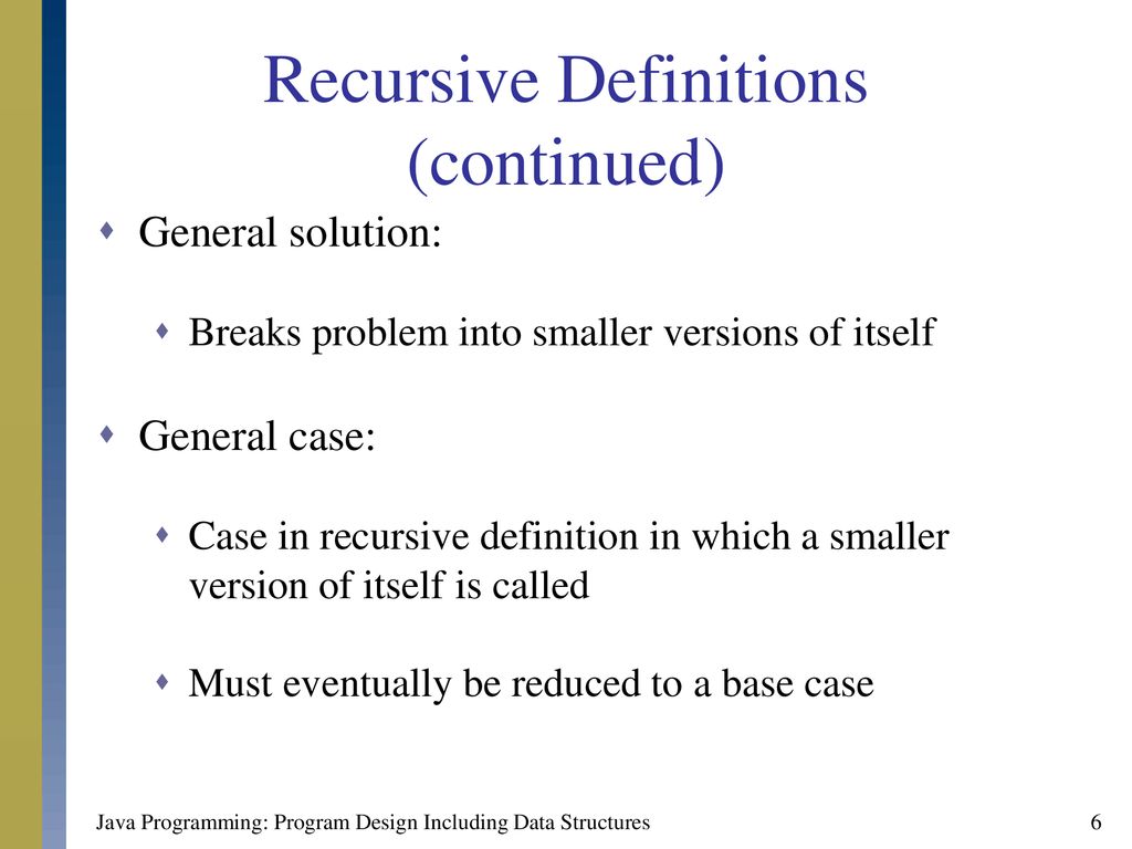 Java Programming: Program Design Including Data Structures - ppt download