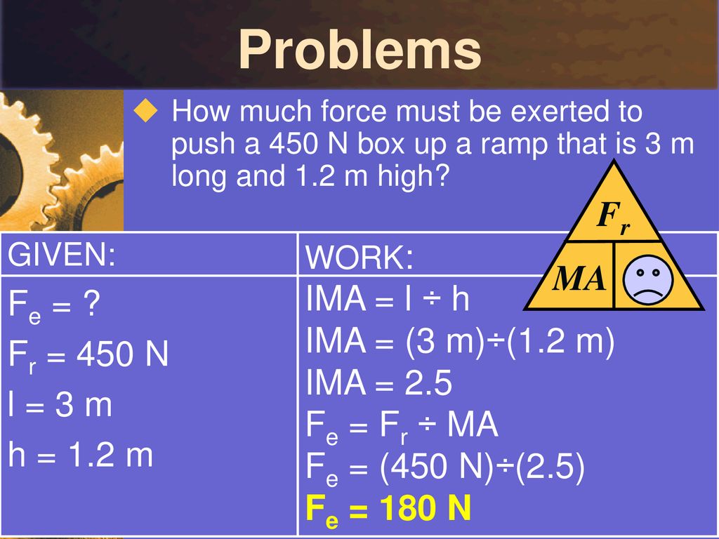 Machines Ch 12 Introduction To Machines Work Power Energy Ppt Download