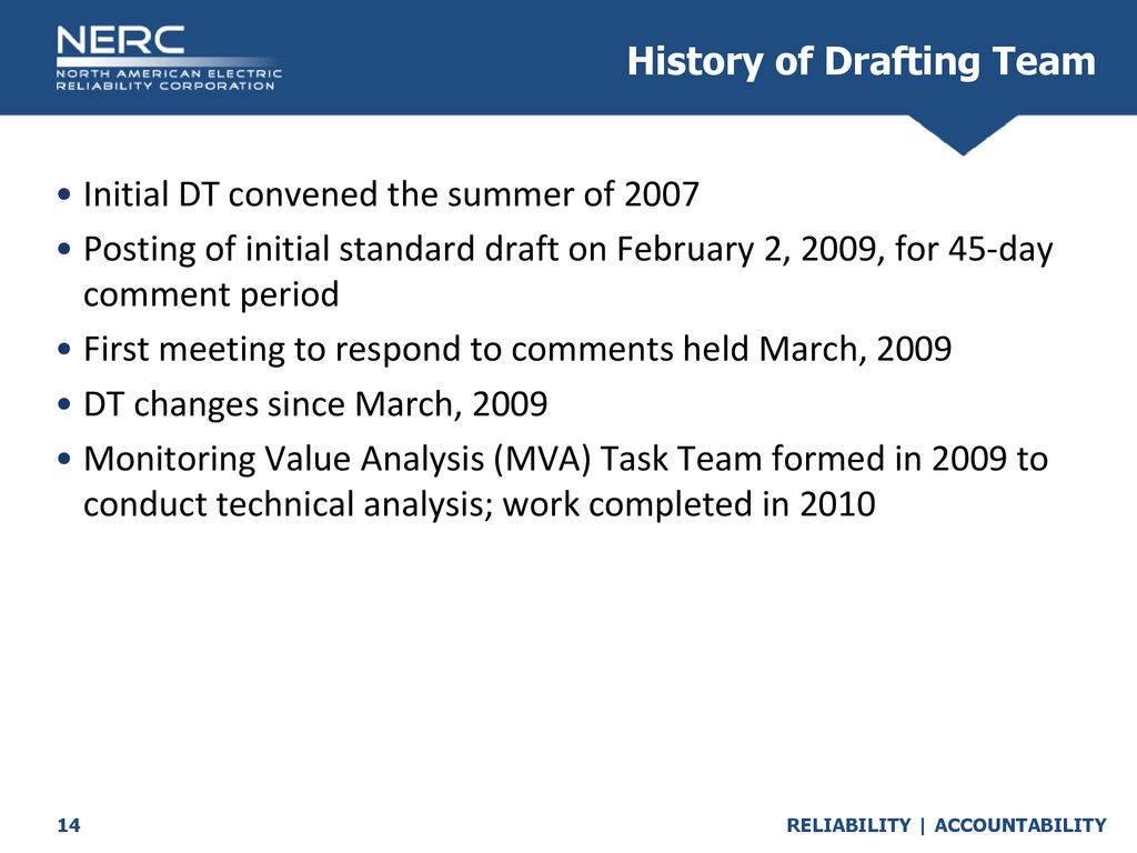 History of Drafting Team