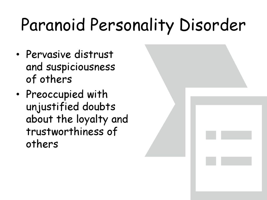 Personality Disorders - Ppt Download