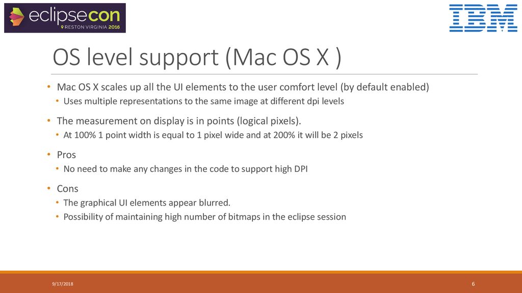 gui dispaly for eclipse on mac