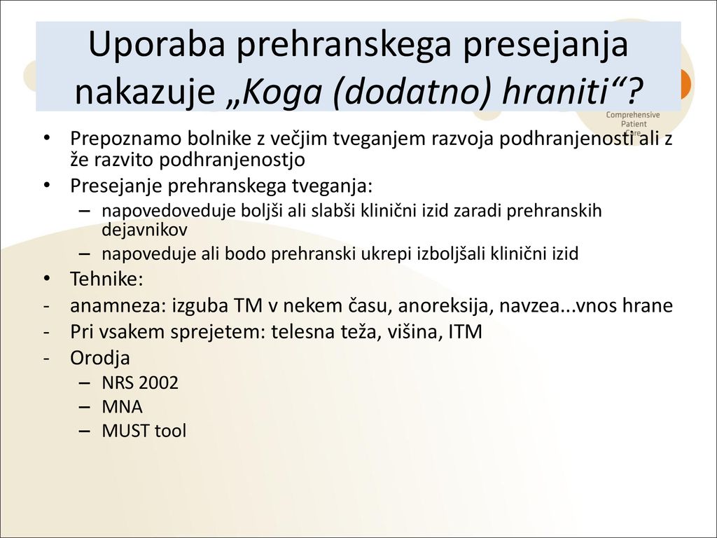 Prehranska obravnava Dr.Nada ROTOVNIK KOZJEK, dr.med. - ppt download