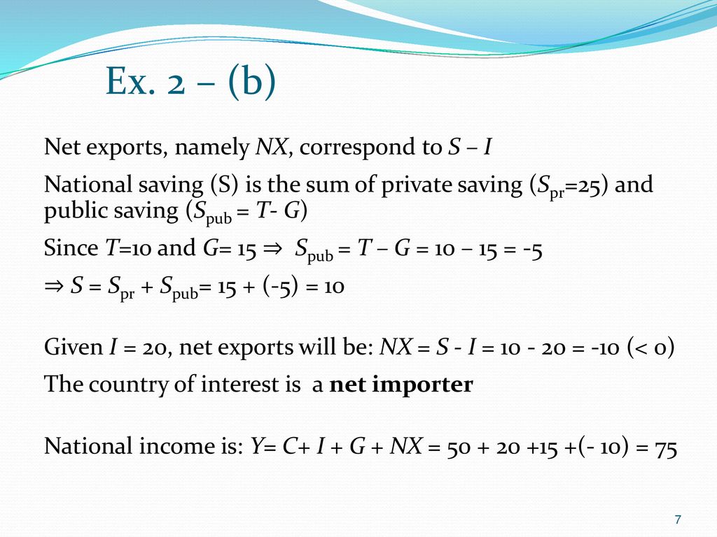 Macroeconomics Exercise 4 Ch 6 And 10 Ppt Download