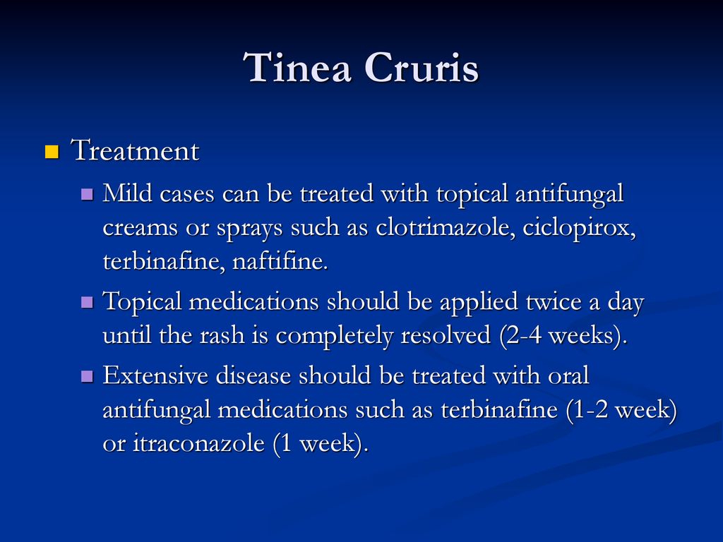 Tinea Cruris Treatment