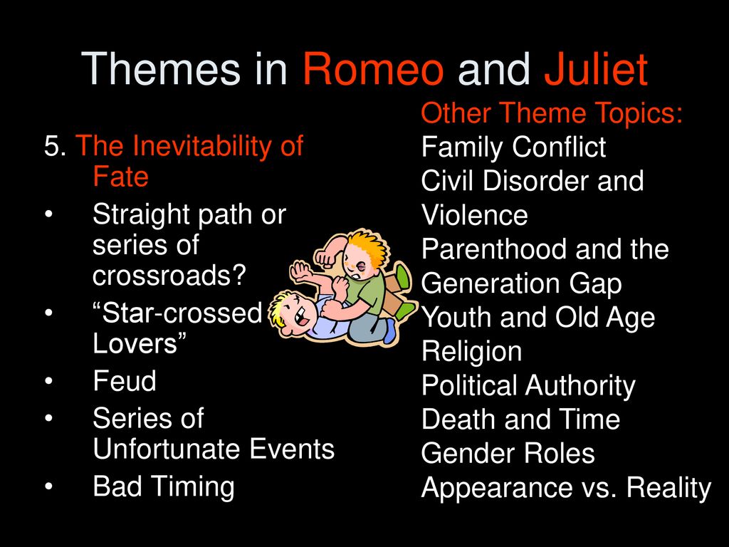 Themes in Romeo and Juliet.