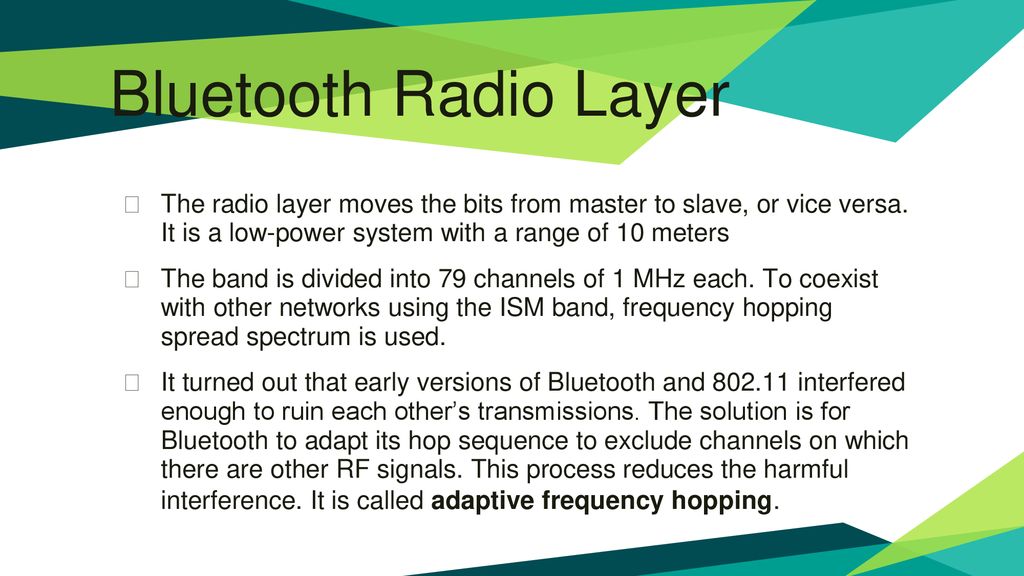 Bluetooth, RFID, Data Link Layer Switching - ppt download