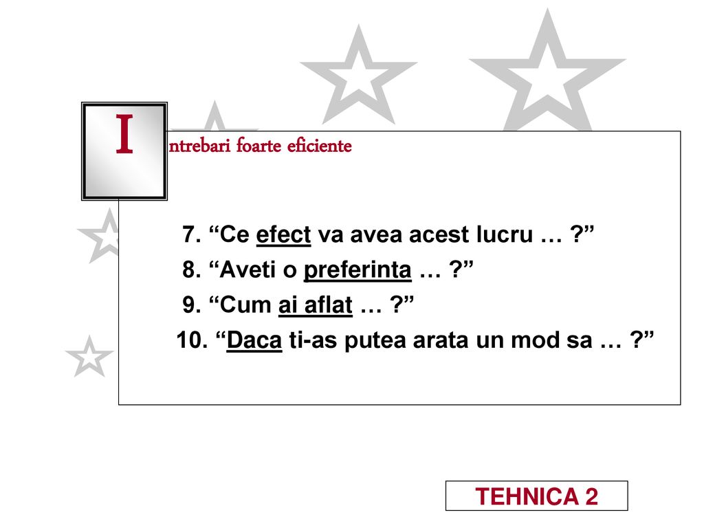 T Ehnici De Vanzare Prezentate De Raluca Felea Product Trainer Ppt Download