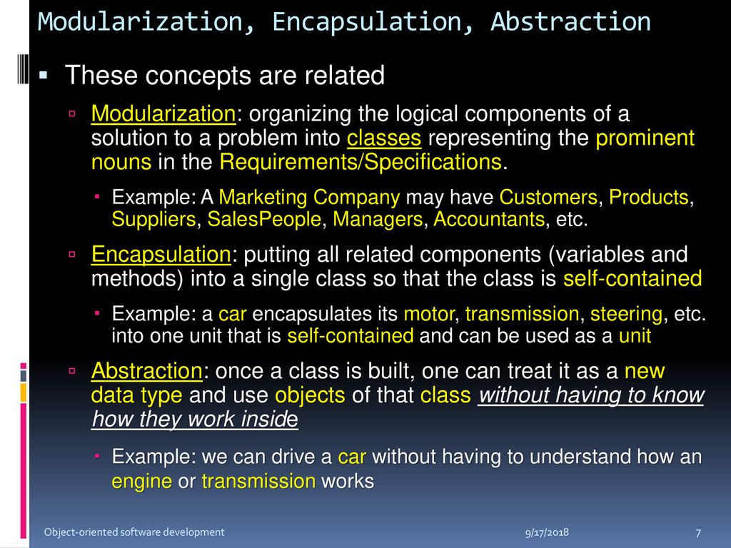 Object-Oriented Programming - ppt download