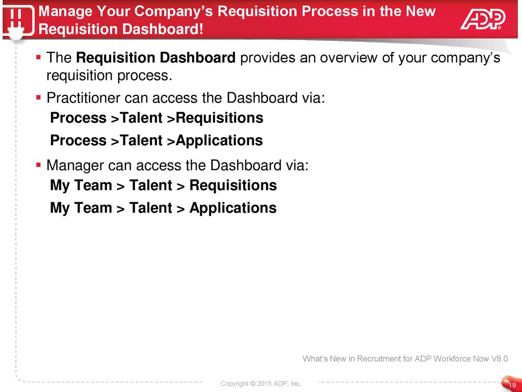 Manage Your Company’s Requisition Process in the New Requisition Dashboard!