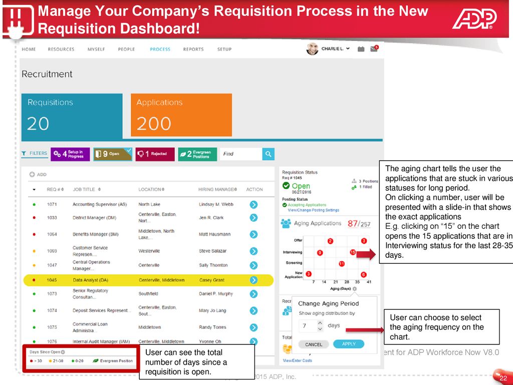Manage Your Company’s Requisition Process in the New Requisition Dashboard!