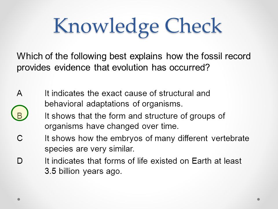 Evidence of Evolution. - ppt video online download