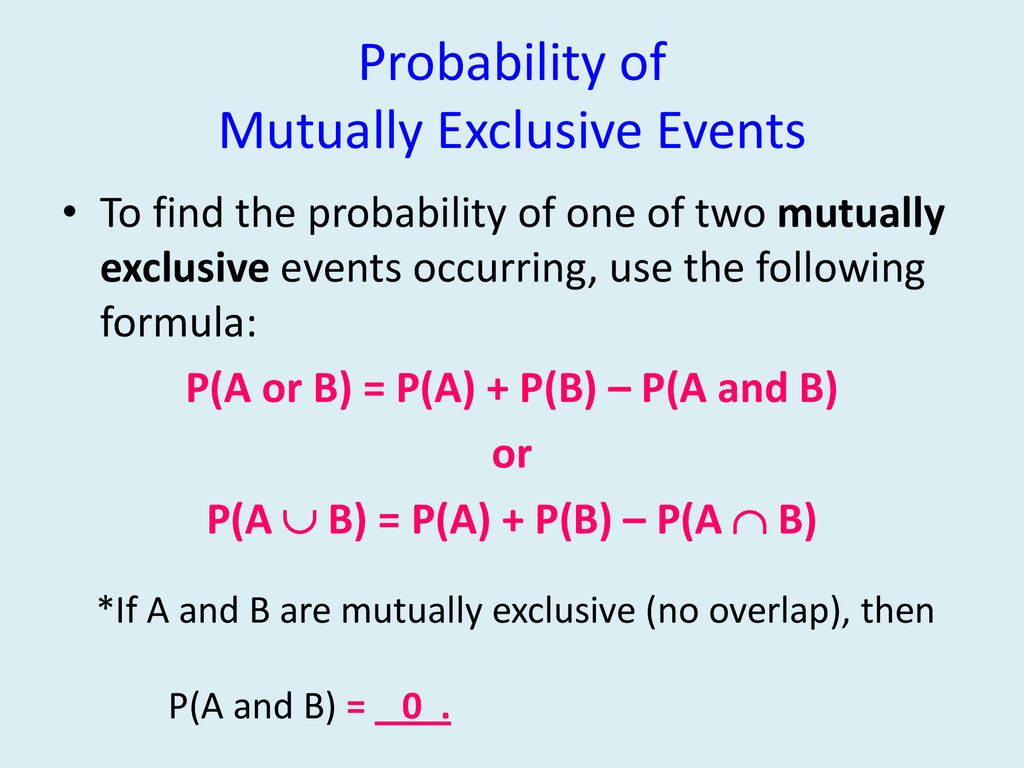 Mutually Exclusive And Inclusive Events Ppt Download mutually-exclusive-and-inclusive-events-ppt-download
