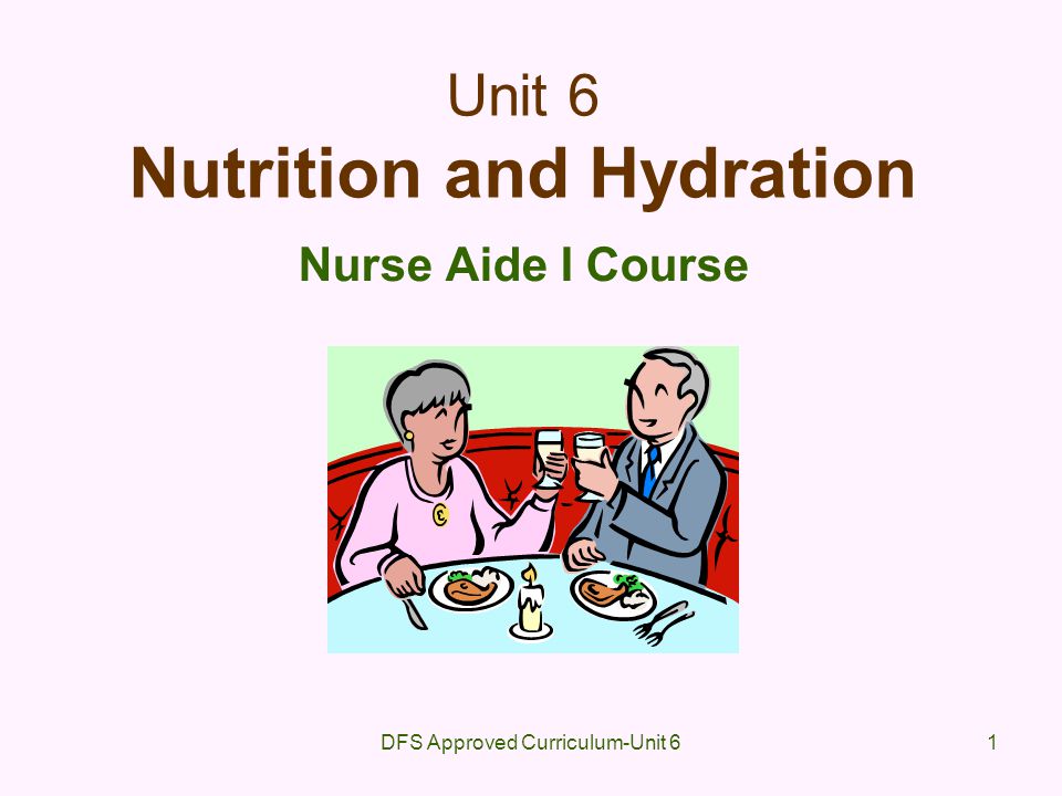 Unit Nutrition. Hydration: ppt. Unit 6 reading