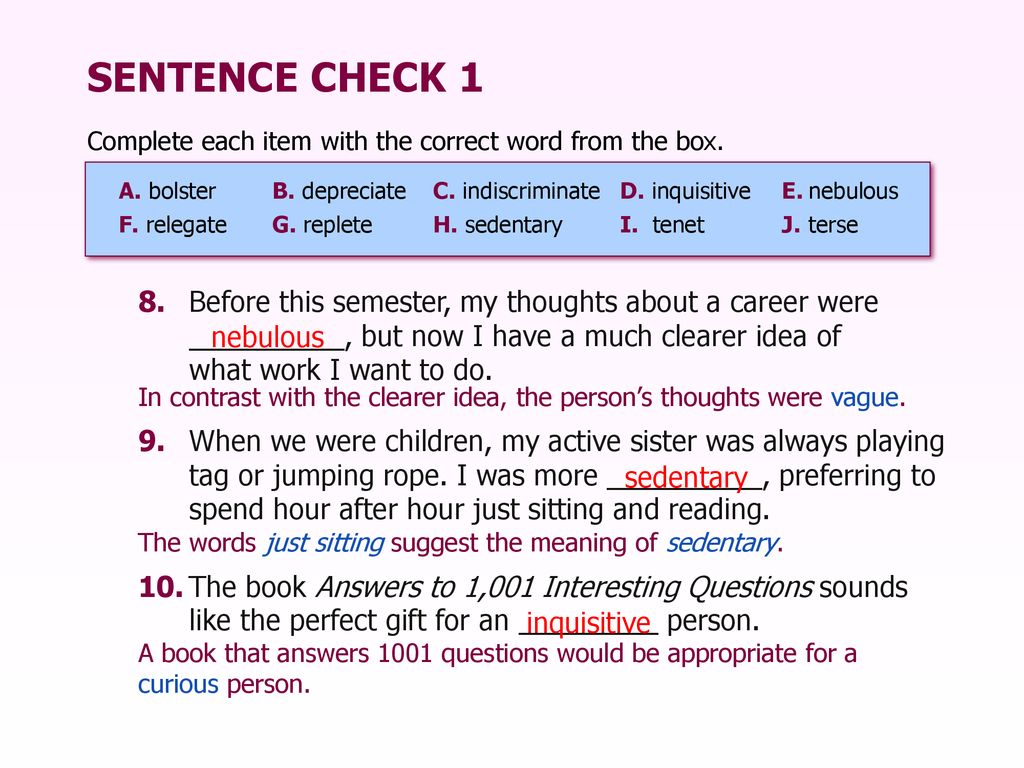 Chapter 3 Sentence Check 2 AdawariMaison