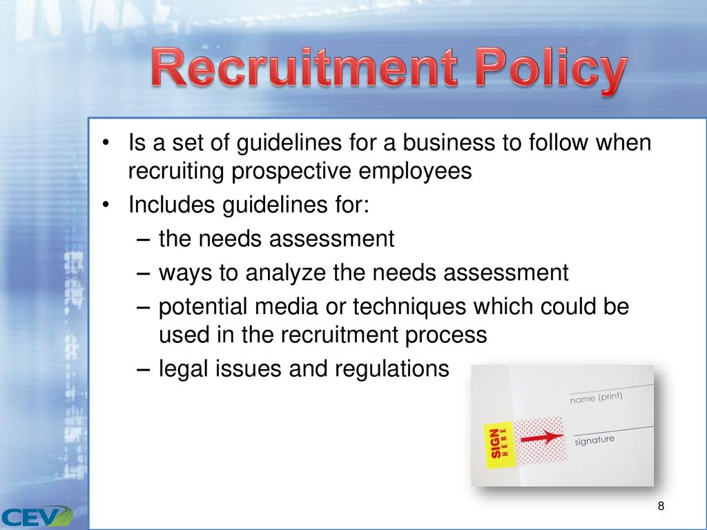 Objectives To become familiar with the recruiting process. - ppt download