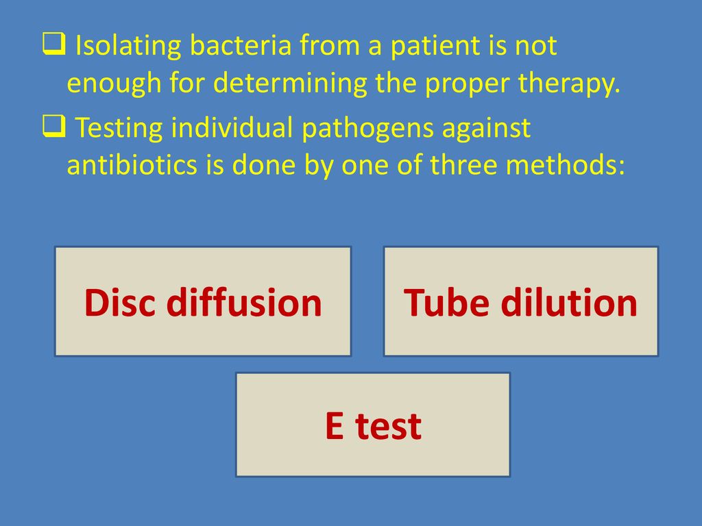 Antibiotic Sensitivity Ppt Download