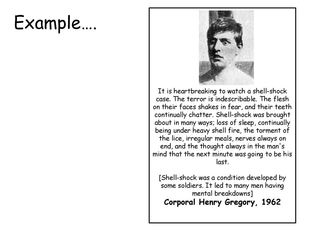 image.title The Haunting Silence: Corporal Henry Gregory And The Trauma Of Shell Shock