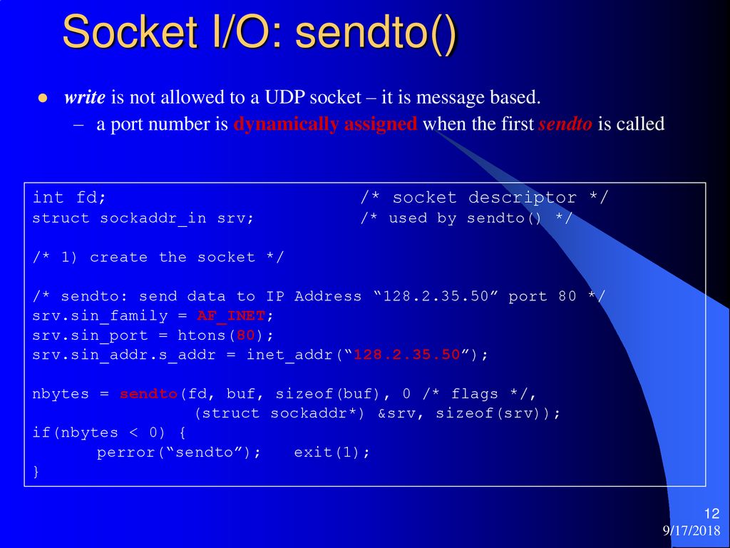 Review tcp client server interaction ppt download