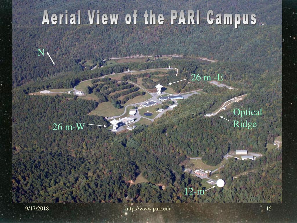 Aerial View of the PARI Campus