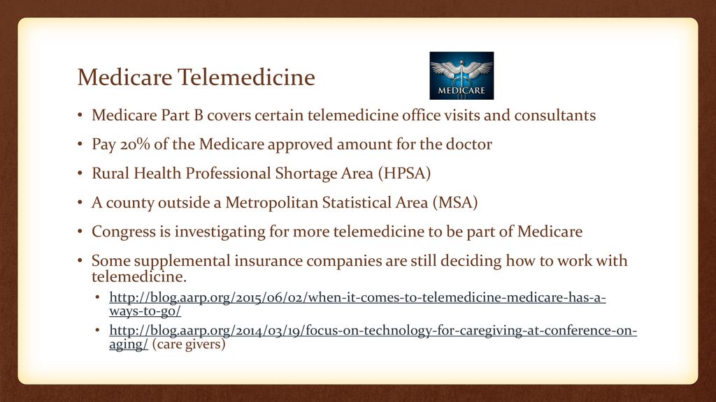 Medicare Telemedicine