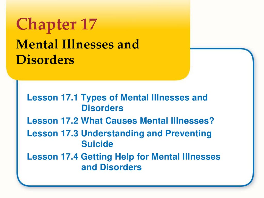 Monday, March 27 “C” Day Stress Unit Quiz Mental Illnesses And ...