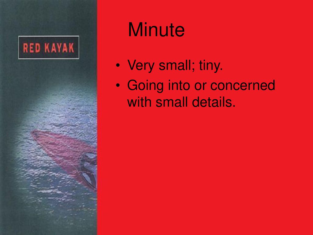 Red Kayak 5th Grade T Jasmine Ppt Download