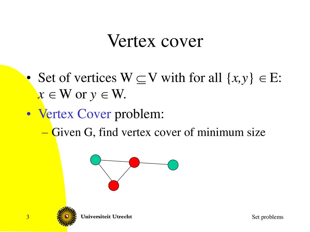 Vertex Cover Dominating Set Clique Independent Set Ppt Download