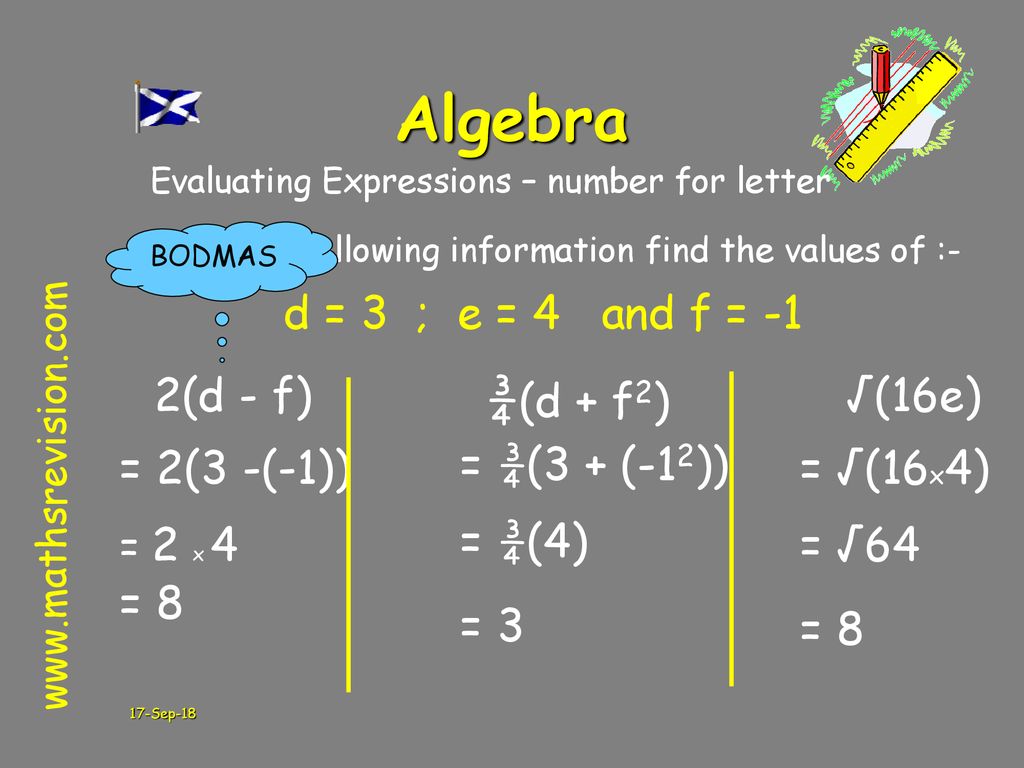 Algebra Collecting Like Terms Removing Brackets Ppt Download
