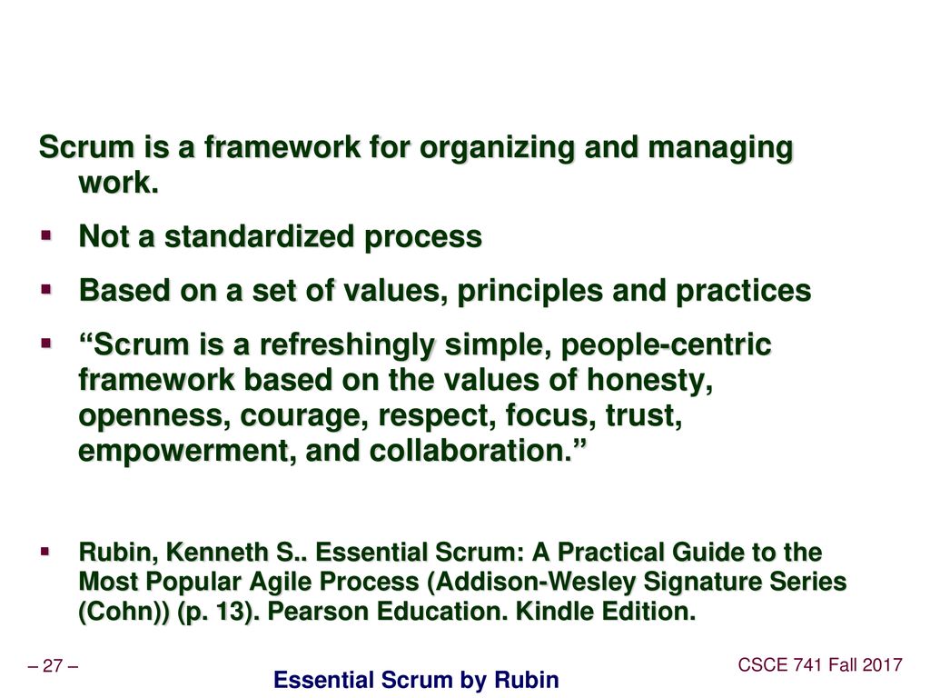 Csce 741 Software Process Lecture 04 Availability Ppt Download