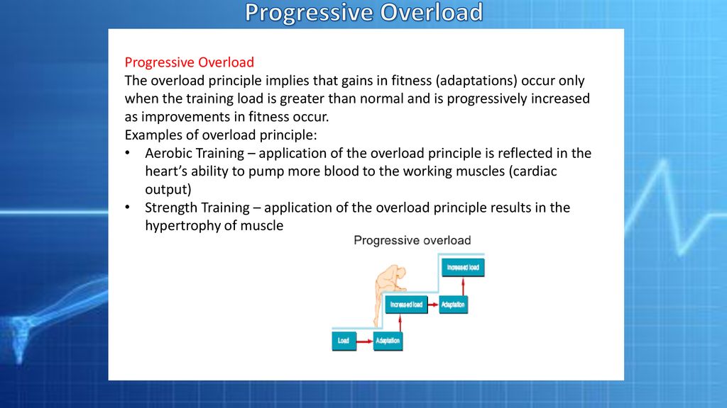 Vish - PROGRESIVE OVERLOAD It simply defined, refers to the