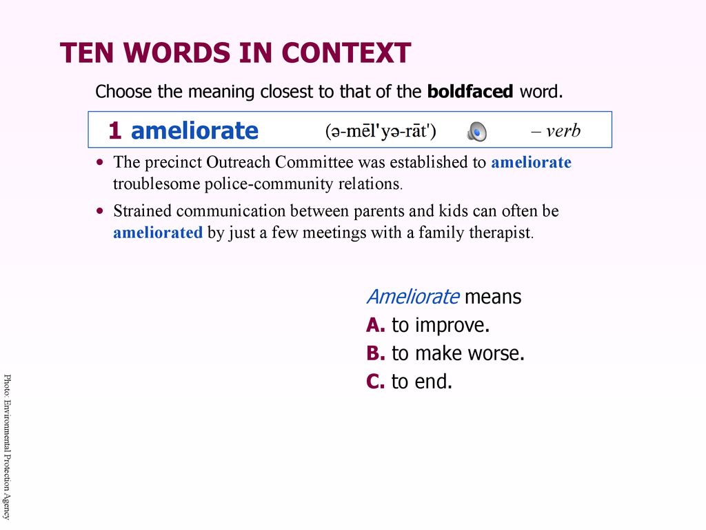 Unit Five Chapter 23 • ameliorate • negate • assent • potent ppt
