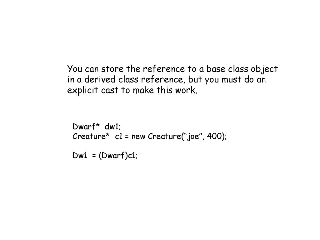Polymorphism, Virtual Methods and Abstract Classes - ppt download
