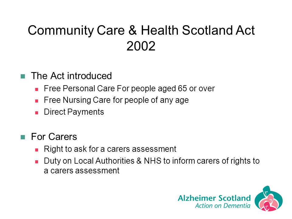 Community Care & Health Scotland Act 2002