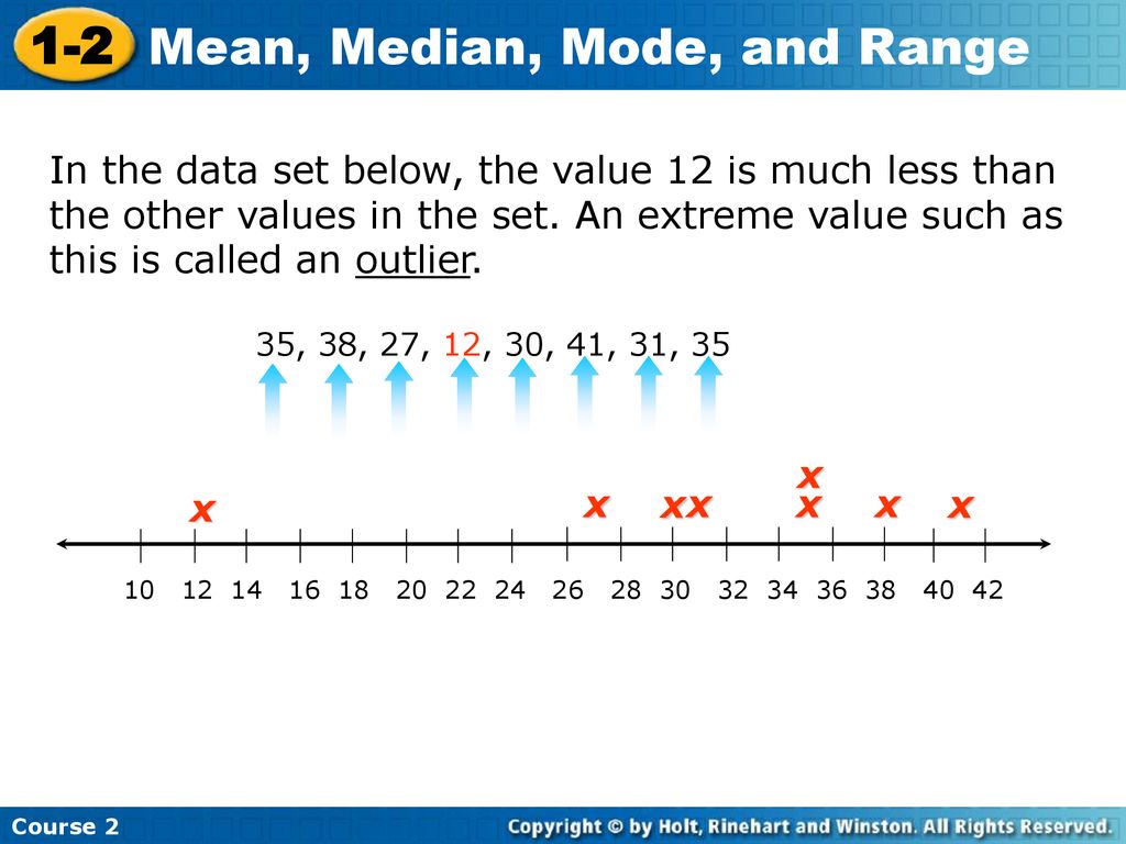 Mean, Median, Mode, and Range   ppt download