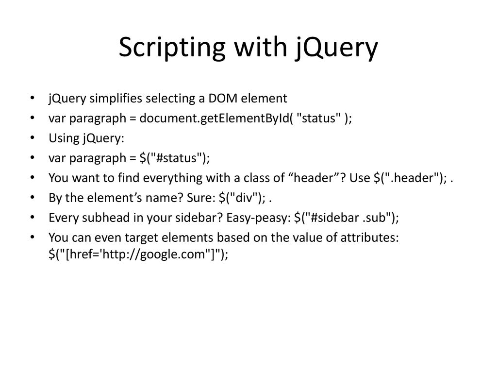 Javascript using javascript ppt download