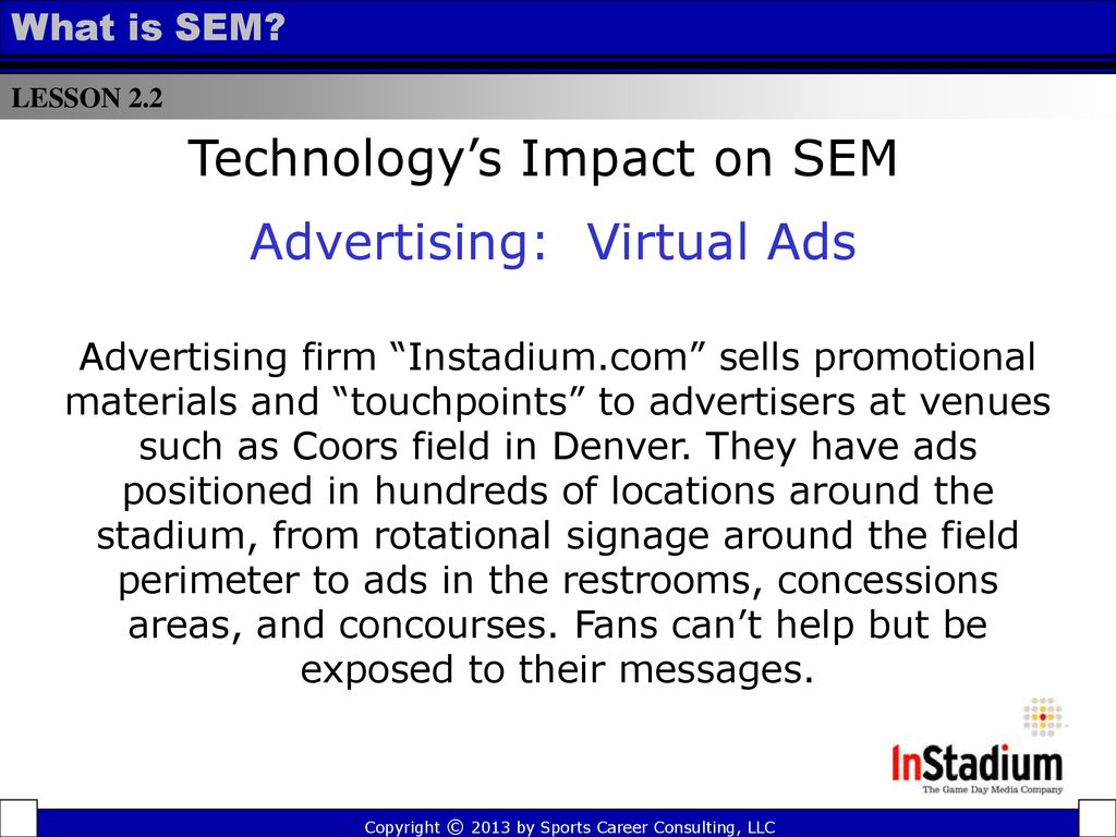 Advertising: Virtual Ads