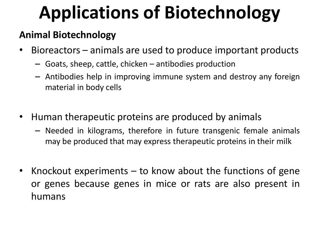Types of companies involved in Biotechnology - ppt download