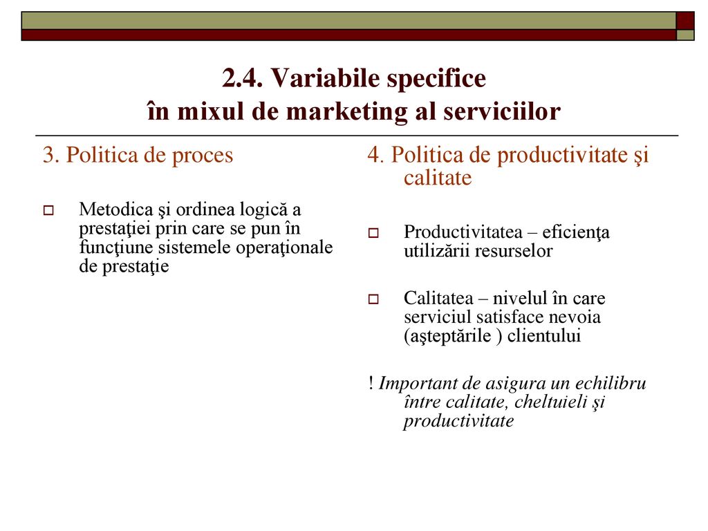 Marketingul Serviciilor Ppt Download