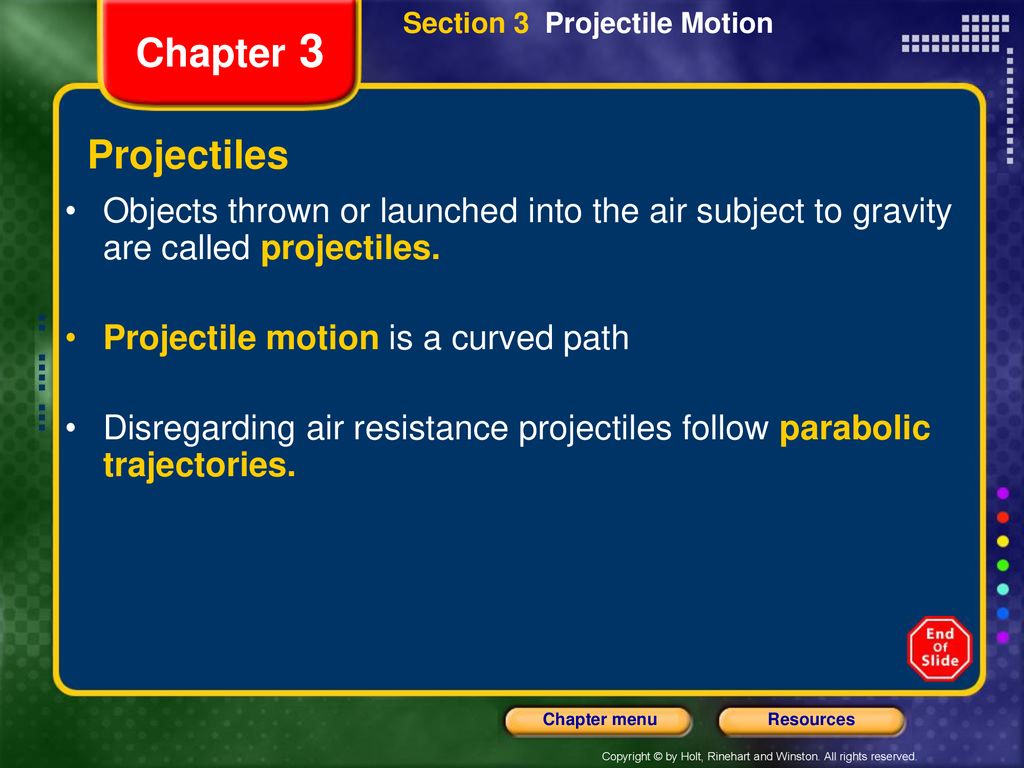 Chapter 3 Table Of Contents Section 1 Introduction To Vectors - Ppt ...