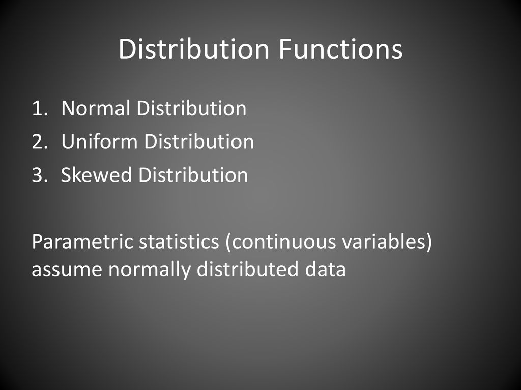 Frequency and Distribution - ppt download