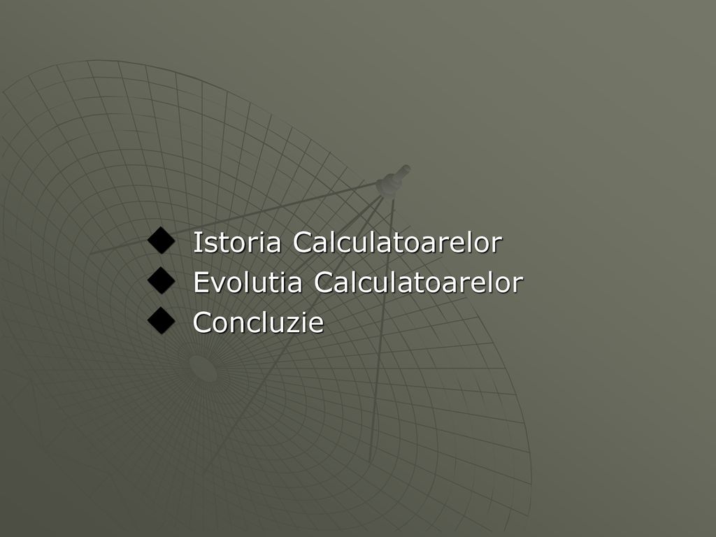 Evolutia Calculatoarelor - ppt download
