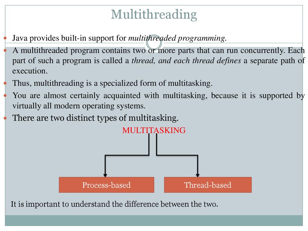 Multithreading programming Pavan d.m. - ppt download